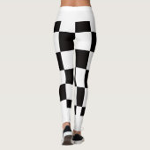 Checkerboard Home Rug of the Classic Elegance Leggings (Achterkant)