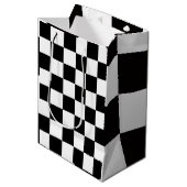 Checkerboard Home Rug of the Classic Elegance Medium Cadeauzakje (Voorkant Gekanteld)