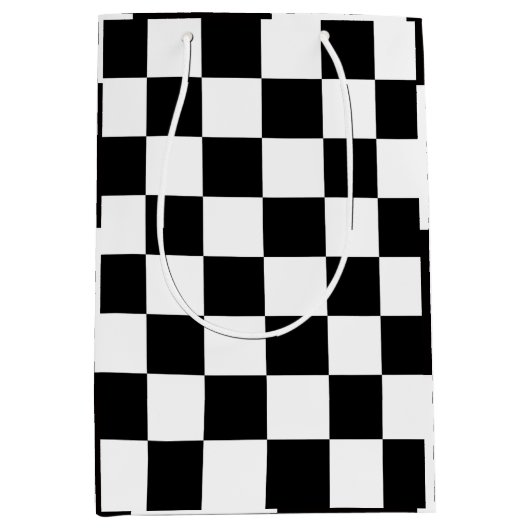 Checkerboard Home Rug of the Classic Elegance Medium Cadeauzakje (Voorkant)