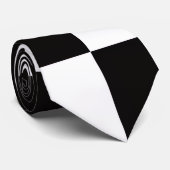 Checkerboard Home Rug of the Classic Elegance Stropdas (Opgerold)