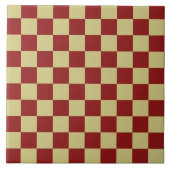 Checkerboard Keuken Trivet Tegel Tegeltje (Voorkant)