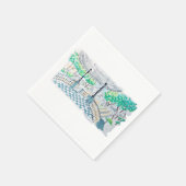 Checkerboard Kiosk Park View Servet (Hoek)