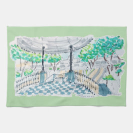 Checkerboard Kiosk Park View Theedoek