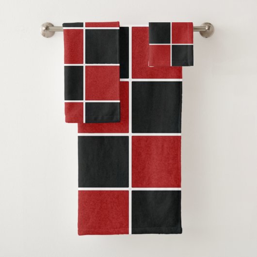 Checkerboard (meer opties) - bad handdoek (Insitu)