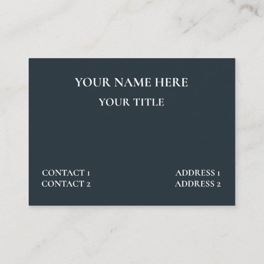 Checkerboard Modern geometrisch Visitekaartje (Achterkant)