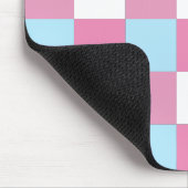 Checkerboard Pattern Muismat (Hoek)