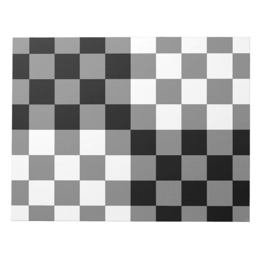 CHECKERBOARD PATTERN NOTITIEBLOK (Voorkant)