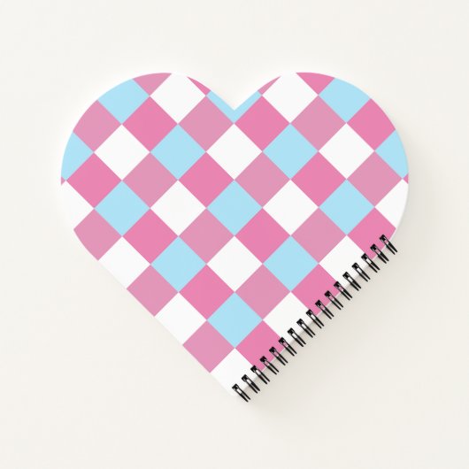 Checkerboard Pattern  Notitieboek (Achterkant)