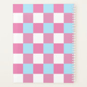 Checkerboard Pattern  Planner (Achterkant)