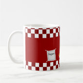 Checkerboard Pies Coffee-Mok Koffiemok (Links)