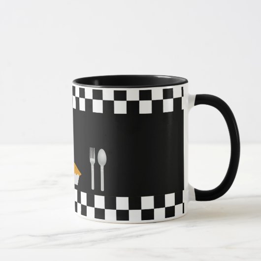 Checkerboard Pies Coffee-Mok Mok (Rechts)