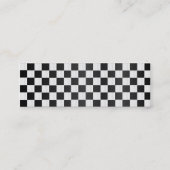 Checkerboard-profielkaart Mini Visitekaartje (Achterkant)