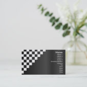 Checkerboard-profielkaart Visitekaartje (Staand voorkant)