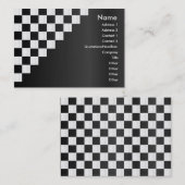 Checkerboard-profielkaart Visitekaartje (Voorkant / Achterkant)