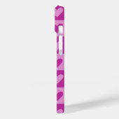 Checkerboard Roze Hart Patroon Telefoonhoes Case-Mate iPhone Case (Achterkant / Links)