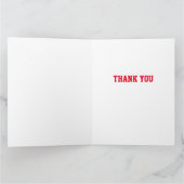 Checkerboard Sports Bedankt Coach Team Kleuren Kaart (Binnen)