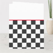 Checkerboard Sports Bedankt Coach Team Kleuren Kaart (Achterkant)