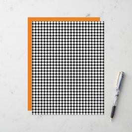 Checkerboard Sports Zwart Wit School Kleuren Team