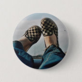 Checkerboard Vans Button (Voorkant)