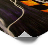 Checkerboard Witch Poster (Hoek)