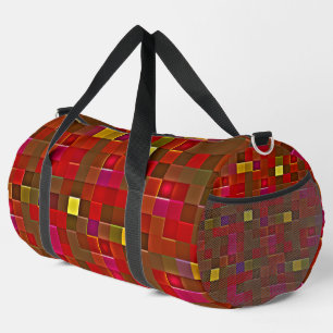 "Checkered Affair" (Grote) Duffel Tas