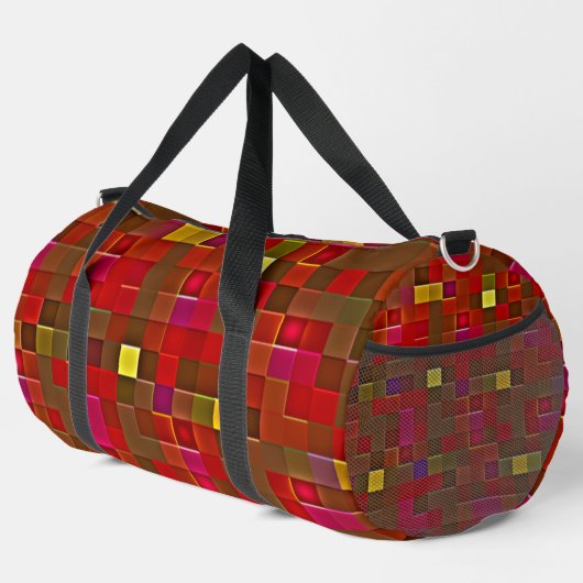 "Checkered Affair" (Large) Duffel Bag Plunjezak (Rechterhoek)