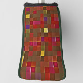 "Checkered Affair" Putter Hoesje Golfheadcover (Draai 90)