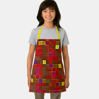 "Checkered Affair" Small Apron Schort