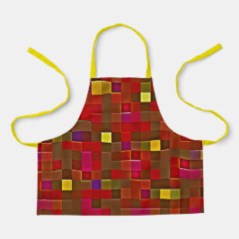 "Checkered Affair" Small Apron Schort