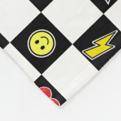 Checkered Dude Blanket Fleece Deken (Hoek)