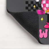 Checkered Happy New Year 2026 Disco Ball New Year  Muismat (Hoek)