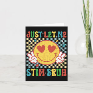 Checkered laat me autisme bewustzijn stimuleren kaart