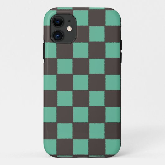 Checkered pattern※鬼滅の刃の公式グッズではありません Case-Mate iPhone case (Achterkant)