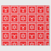  checkered pattern, new year, christmas cadeaupapier (Vlak)