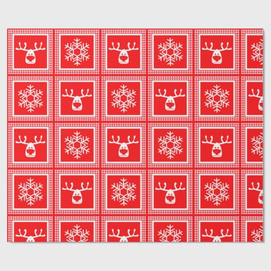 checkered pattern, new year, christmas cadeaupapier (Vlak)