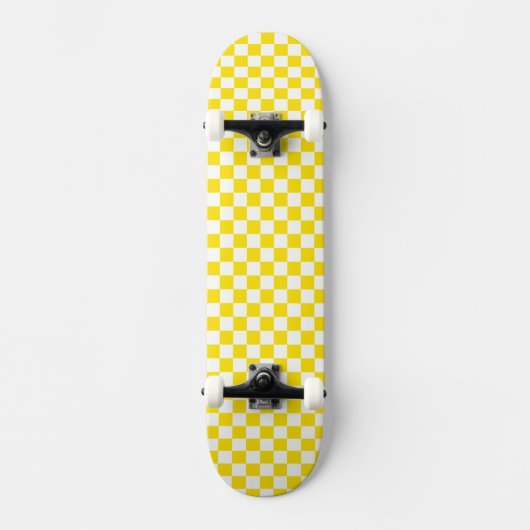 Checkered Print Skateboard (Voorkant)