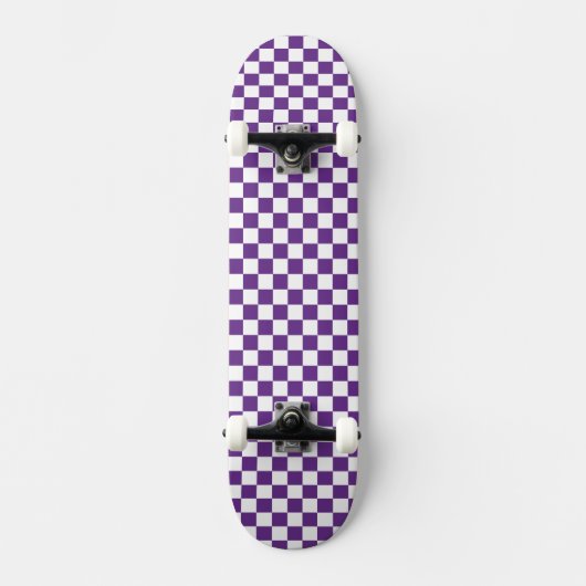 Checkered Print Skateboard (Voorkant)