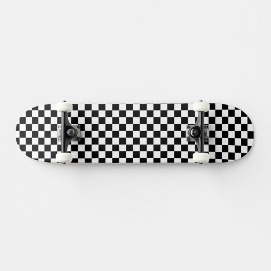 Checkered Print Skateboard (Horizontaal)