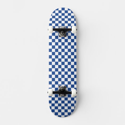 Checkered Print Skateboard (Voorkant)