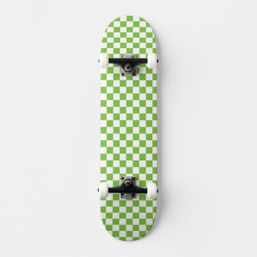 Checkered Print Skateboard (Voorkant)