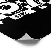 Checkered Six Seven 6 7 Meme Gen Alpha Slang  Poster (Hoek)