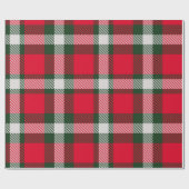 Checkered Tartan Seamless Design Backgroun Cadeaupapier (Vlak)