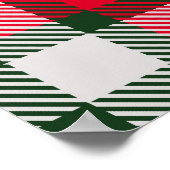 Checkered Tartan Seamless Design Backgroun Poster (Hoek)