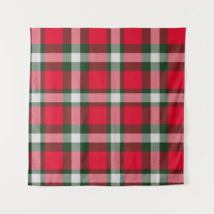 Checkered Tartan Seamless Design Backgroun Wandkleed