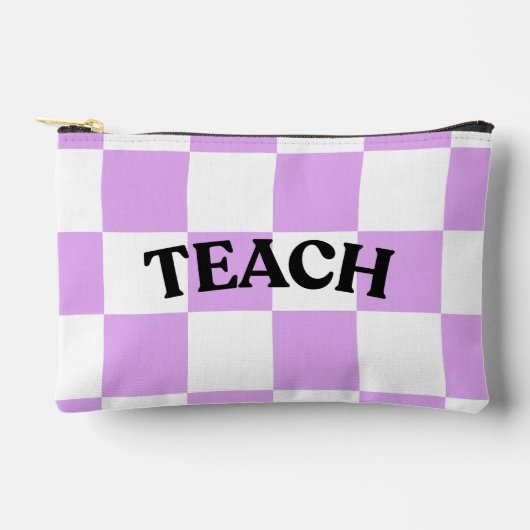 Checkered Teach Pouch Etui (Voorkant)