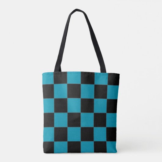 Checkered Tote Bag (Achterkant)