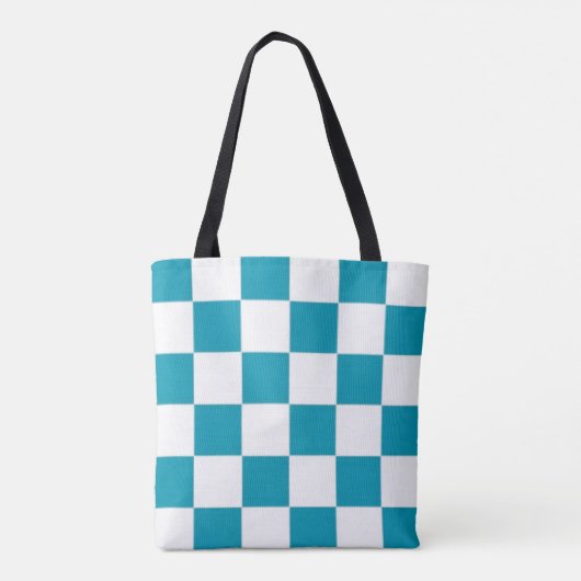 Checkered Tote Bag (Achterkant)