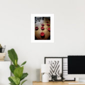 Checkers Americana Poster Print (Thuiskantoor)