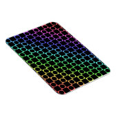 Checkers & Cirkels, Regenboog & Zwart Magneet (Rechterzijde)