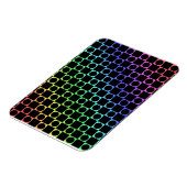 Checkers & Cirkels, Regenboog & Zwart Magneet (Linkerzijde)